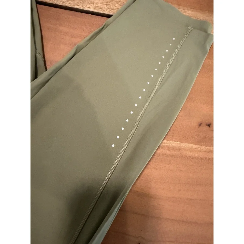 NWT LULULEMON Fast and Free HR Tight Bay Leaf BALF  Green 25